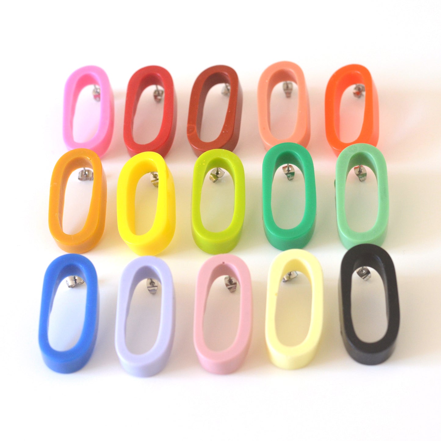 Taffy Long Link Studs-Yellow