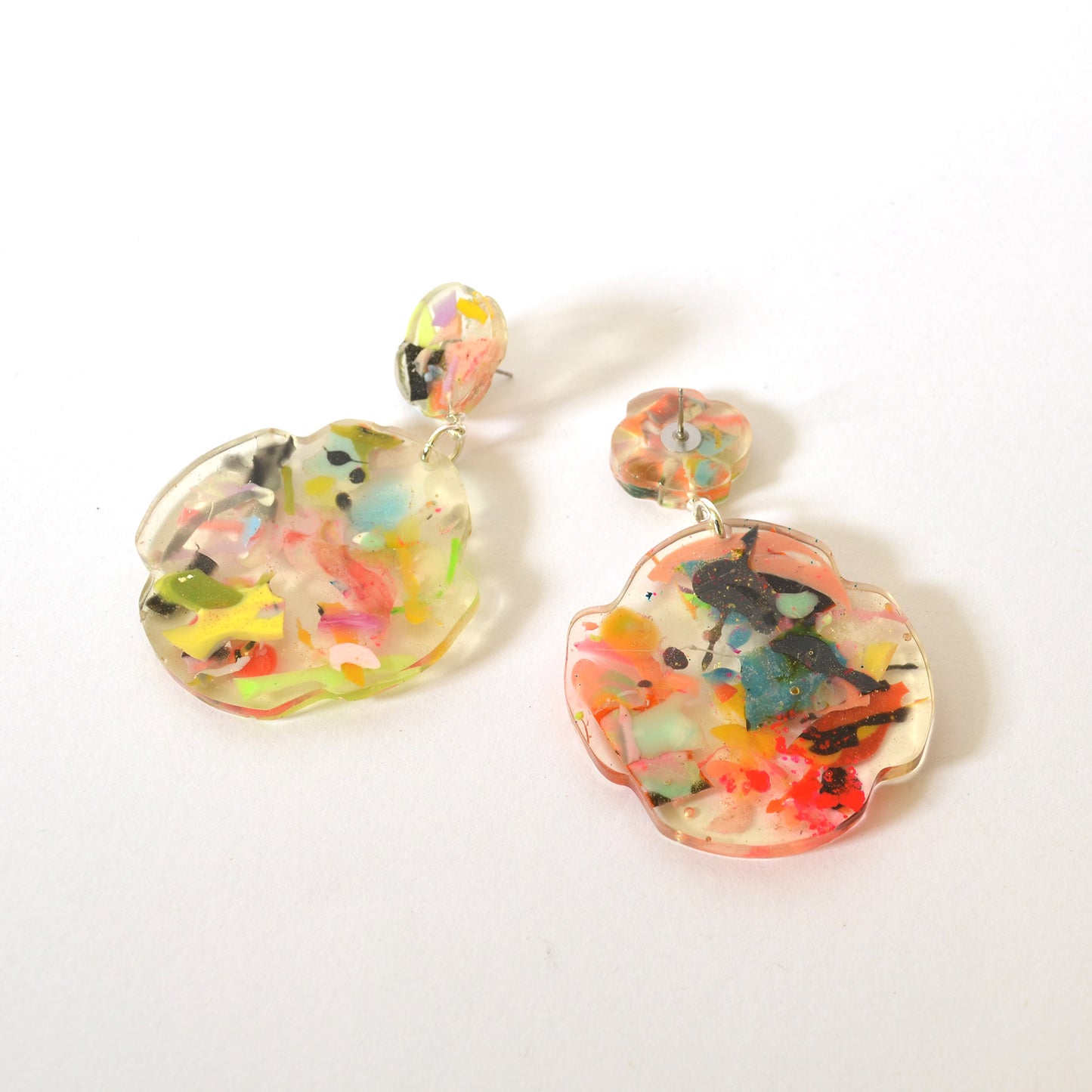 Collage Collection- Petal Pop Double Flower Drop-Med Top