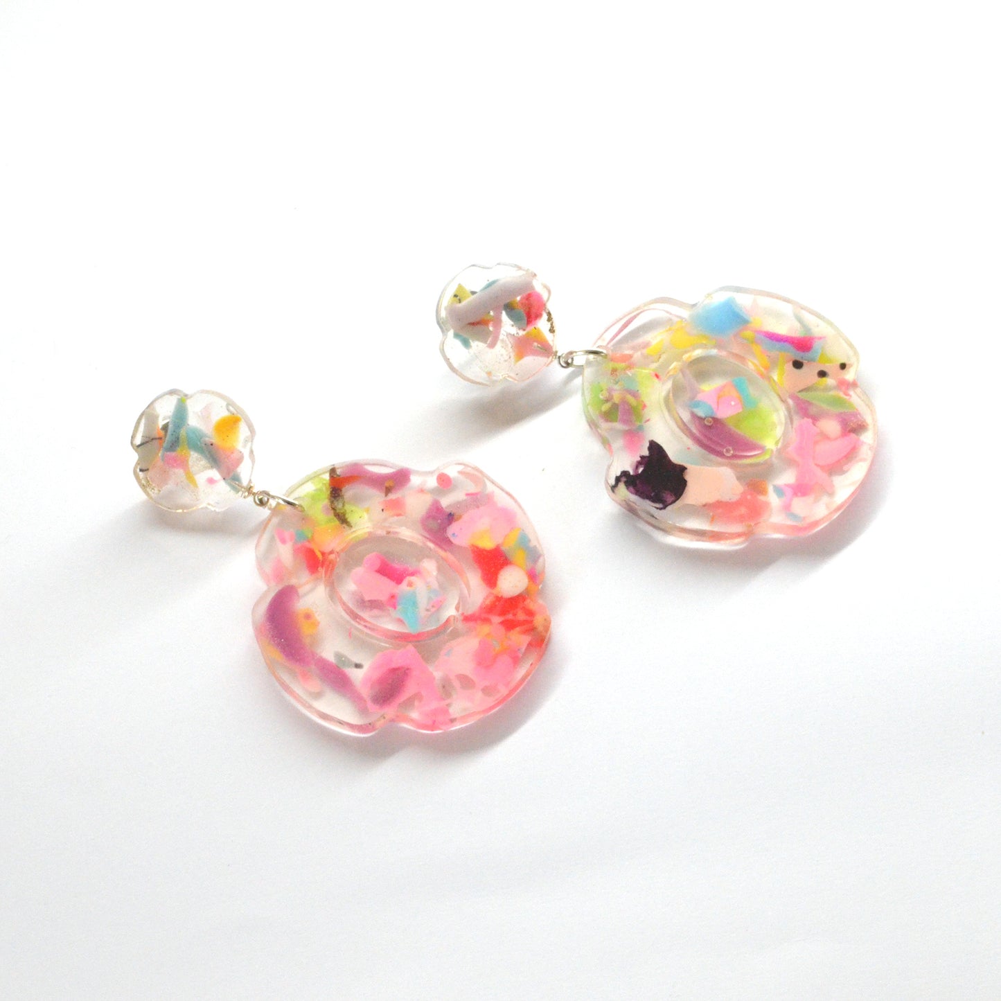 Collage Collection- Petal Pop Double Flower Drop-Med Top