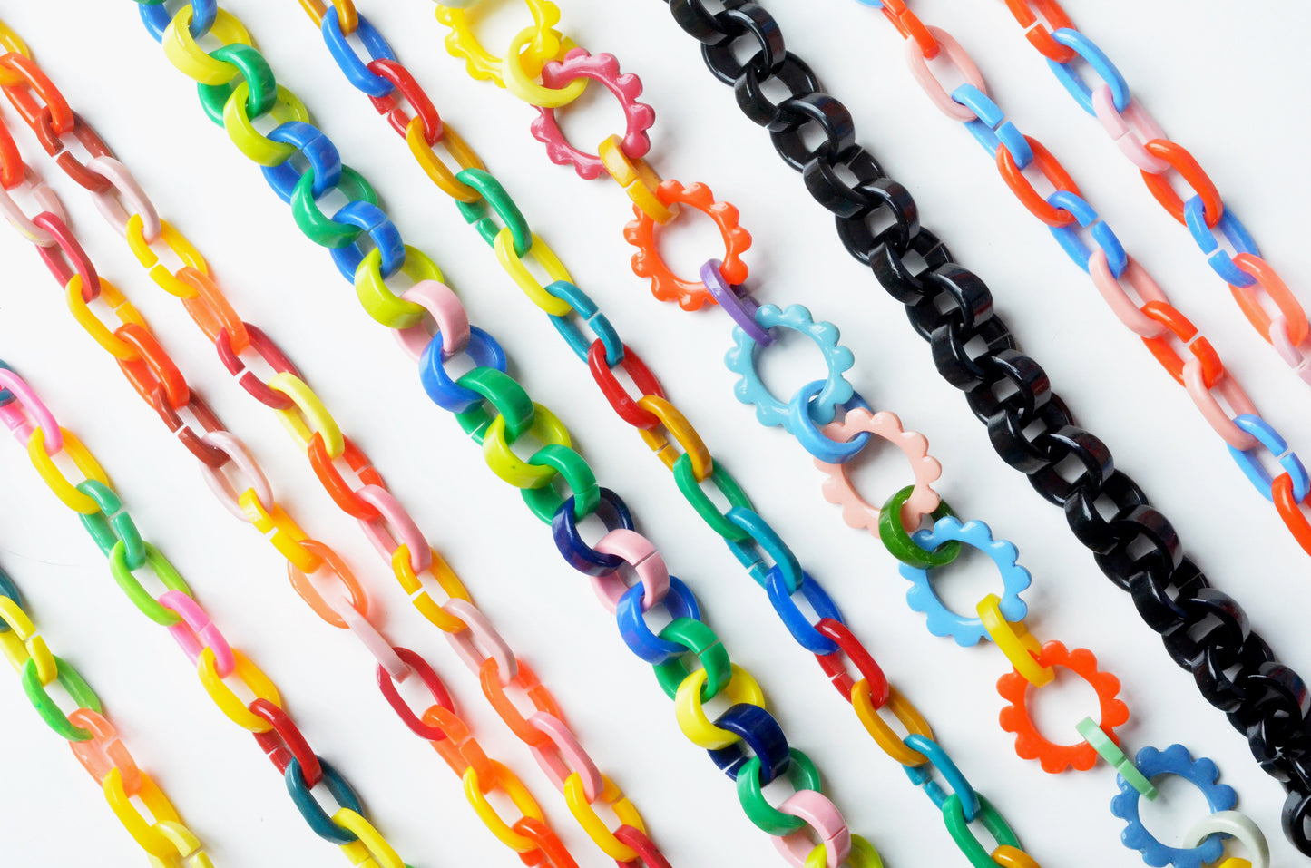 Round Chain Link Necklace-Large Link-One of a Kind