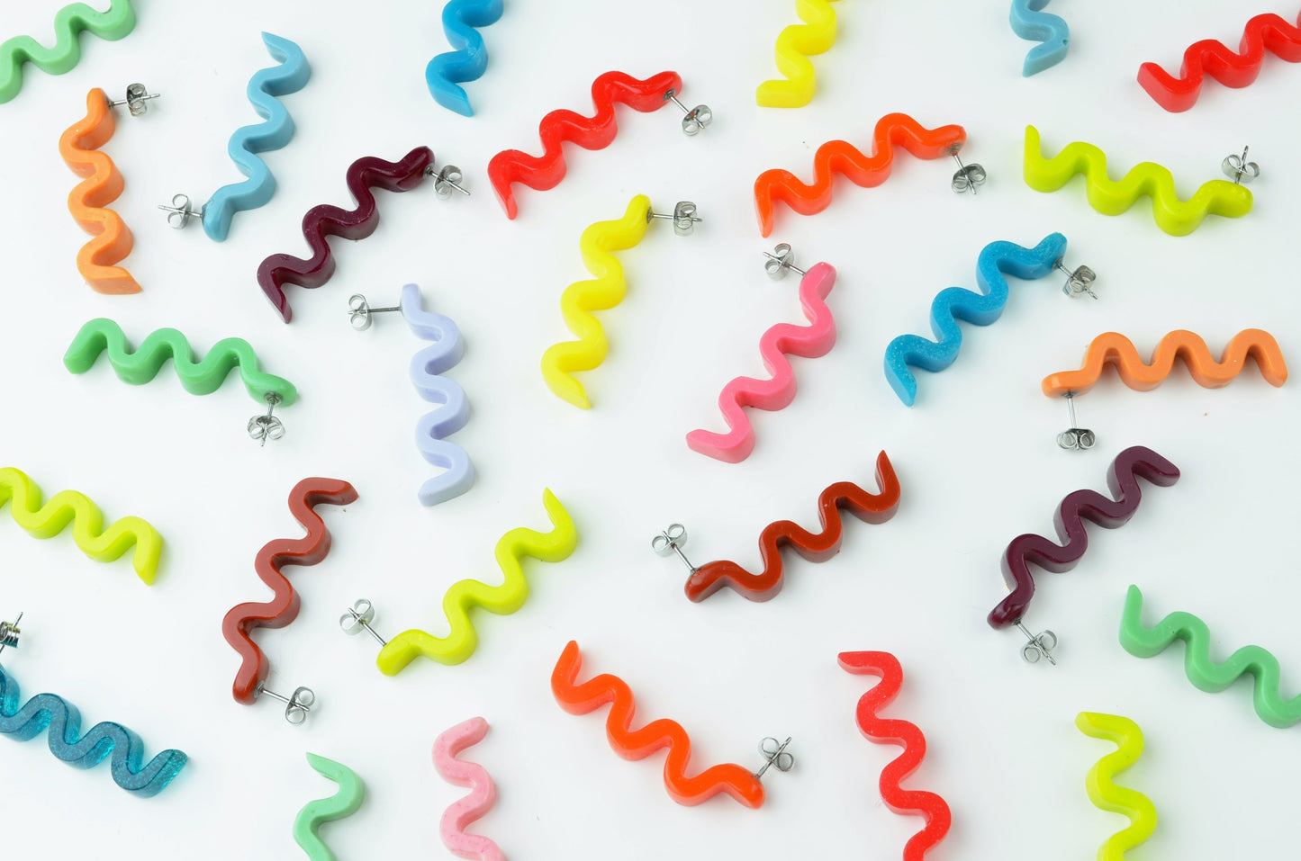 Mini Ramen Stud - Bright Blue