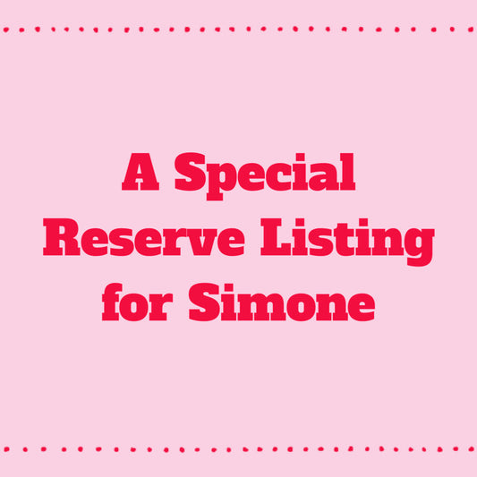 A Special Reserve Listing for Simone-Mega Gem Drop