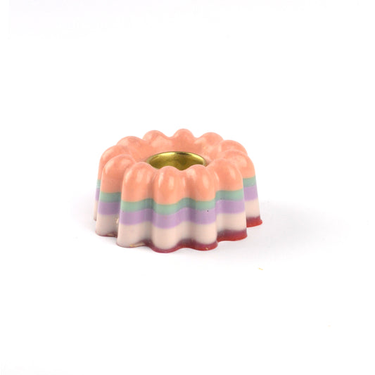 Jelly Candlestick Holder - One of a kind colour way