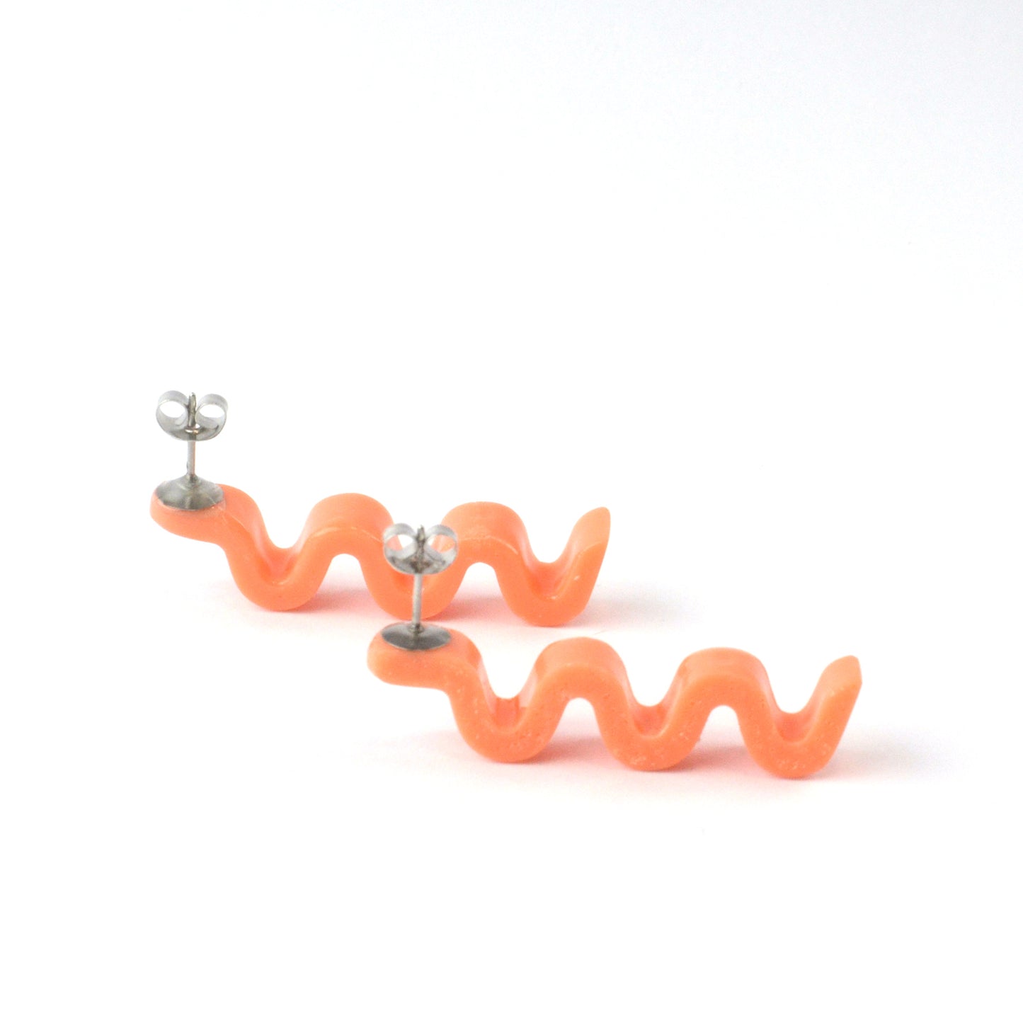 Mini Ramen Stud - Peachy Orange