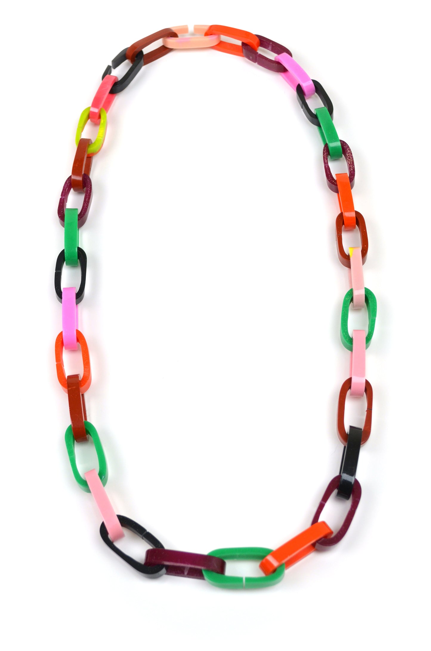 Taffy Chain Link Necklace-One of a Kind