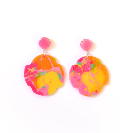 Petal Pop Double Flower Drop-Sml Top