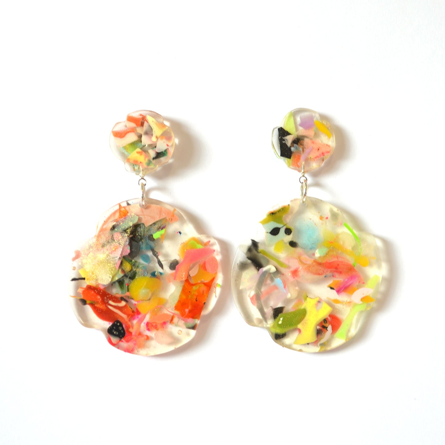 Collage Collection- Petal Pop Double Flower Drop-Med Top