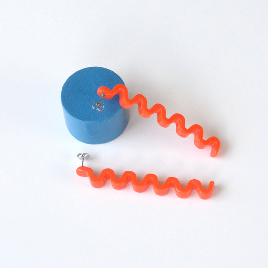 Large Ramen Studs - Orange