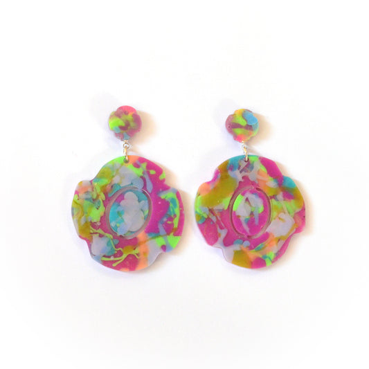 Petal Pop Double Flower Drop-Sml Top