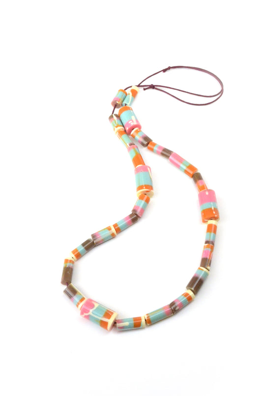 Tube Bead Necklace - One of a Kind