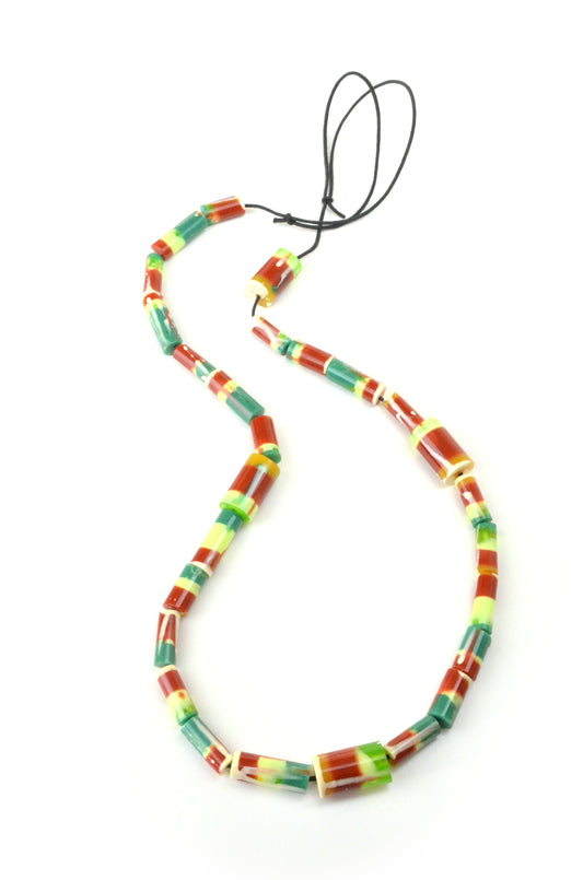 Tube Bead Necklace - One of a Kind