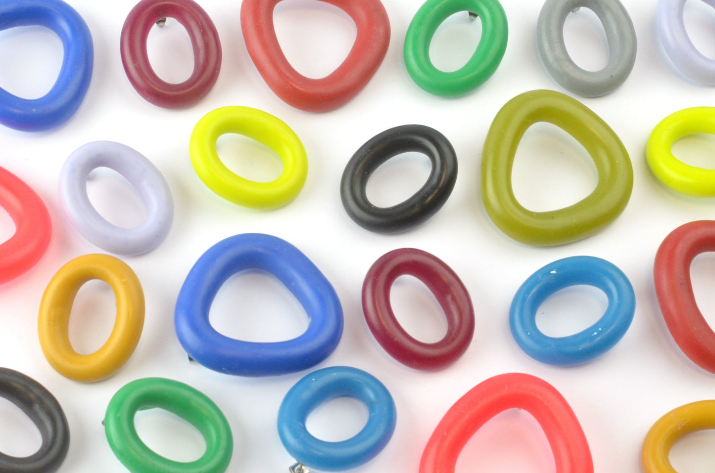 Matt Oval Studs
