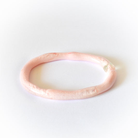 Oval Organic Bangle-Large Size
