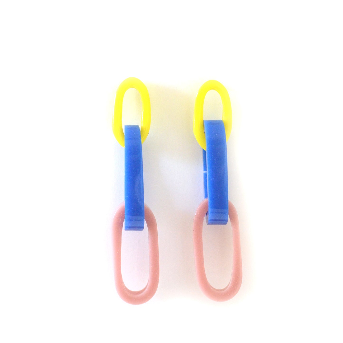 Taffy Long Link DROPS-Yellow/Blue/Pink