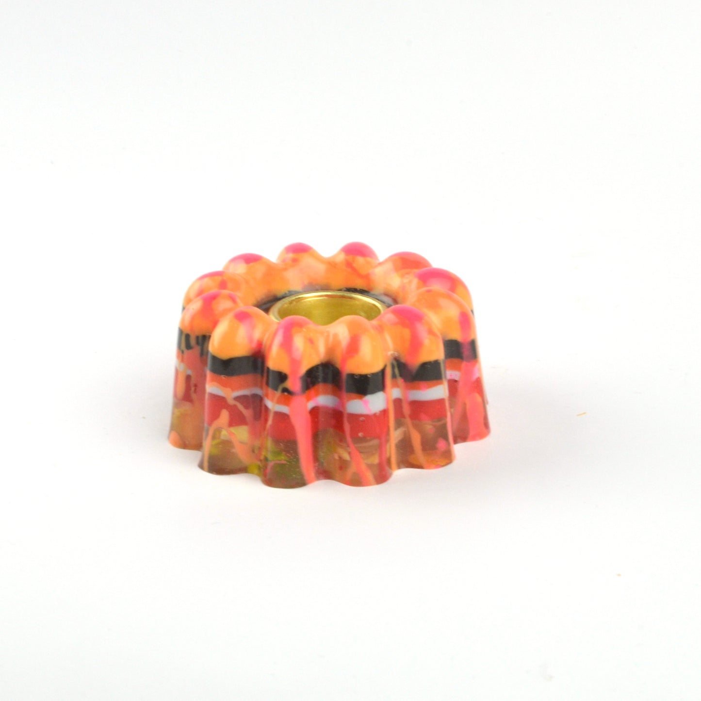 Jelly Candlestick Holder - One of a kind colour way