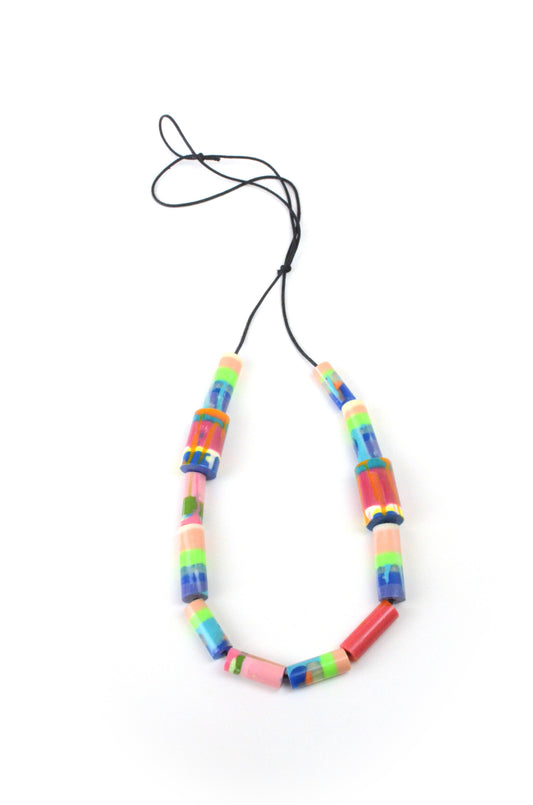 Tube Bead Necklace - One of a Kind