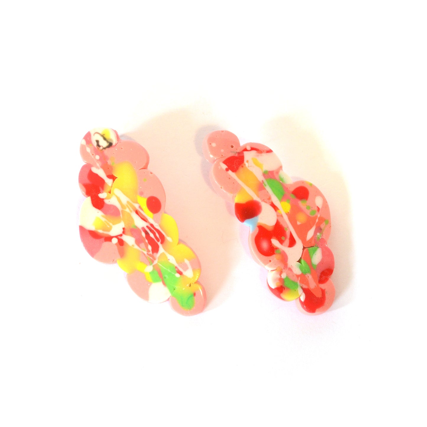 Flat Bubble Cluster Studs