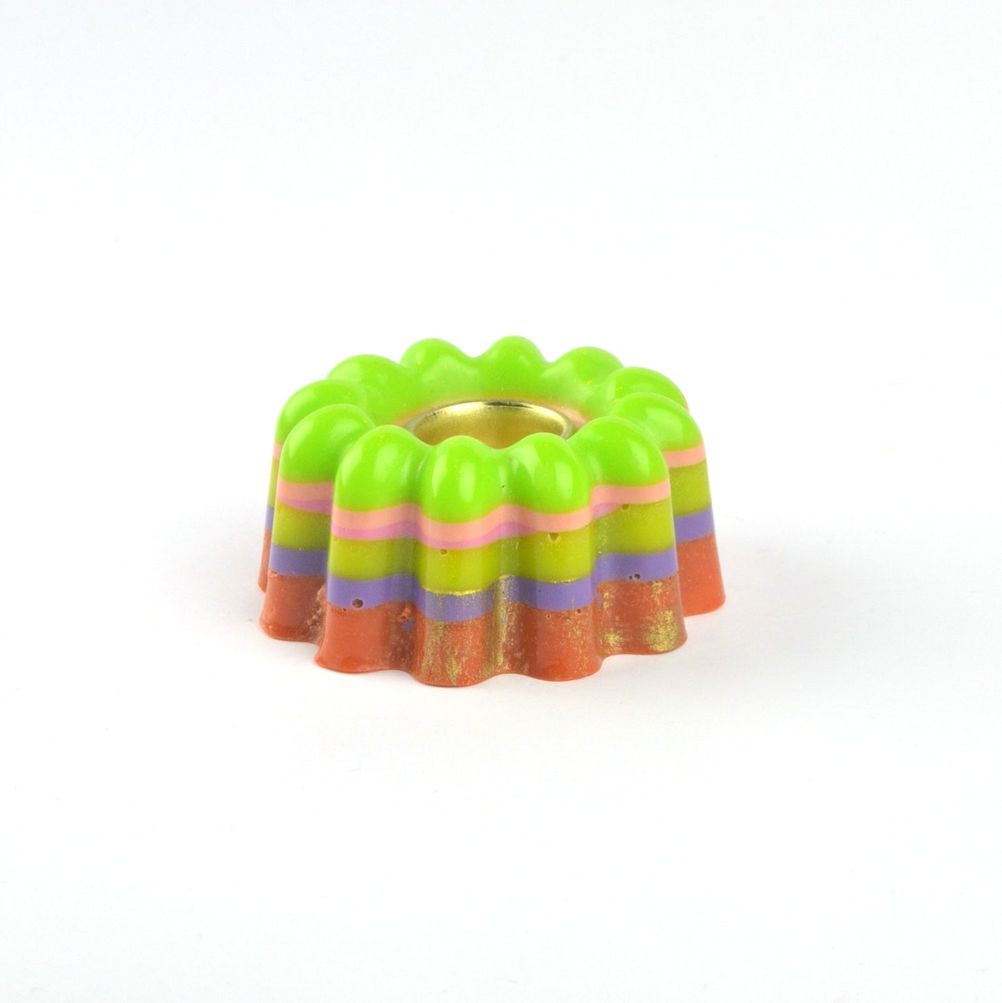 Jelly Candlestick Holder - One of a kind colour way
