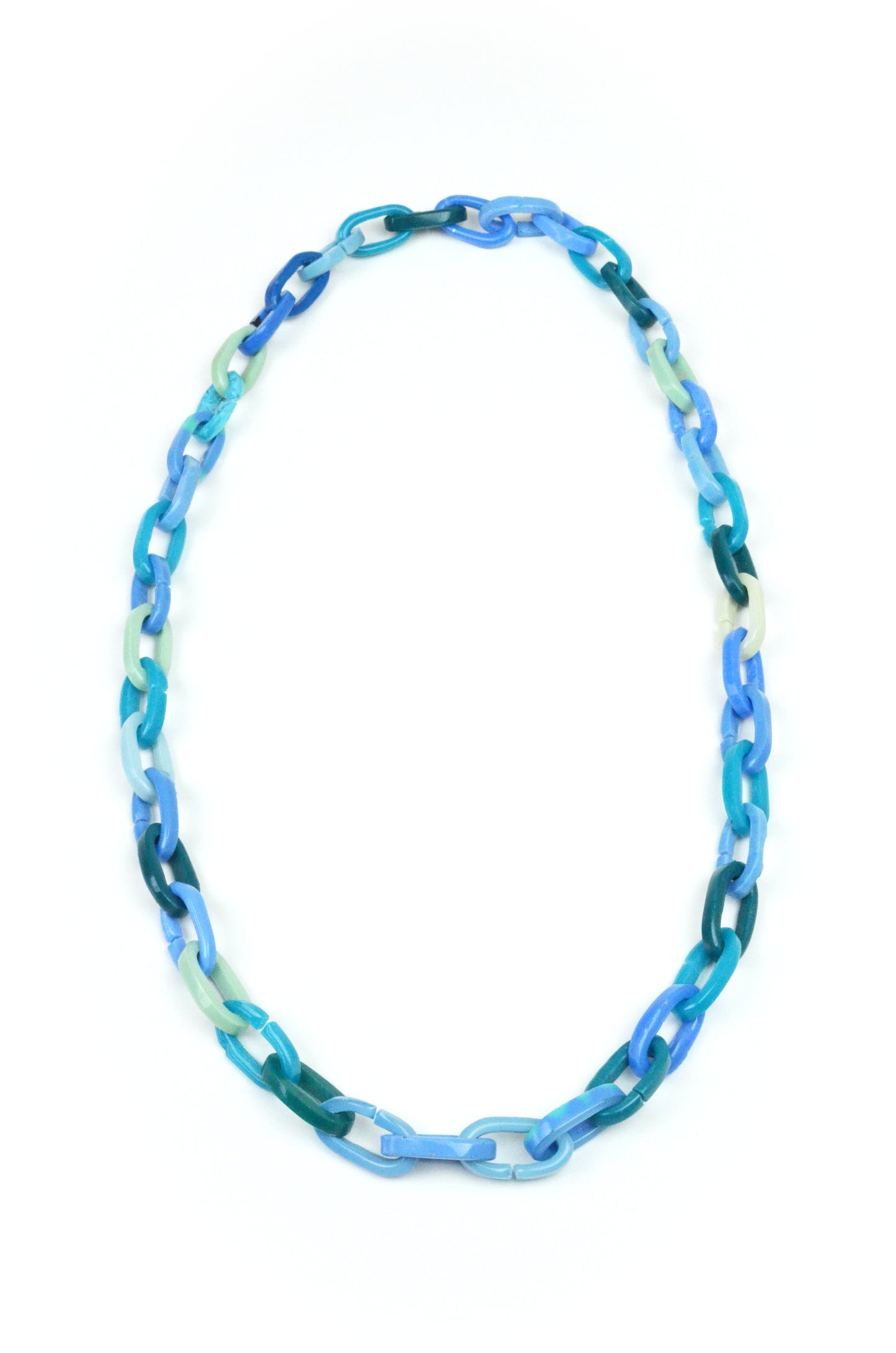 All the Links Necklace-One of A Kind Colourway