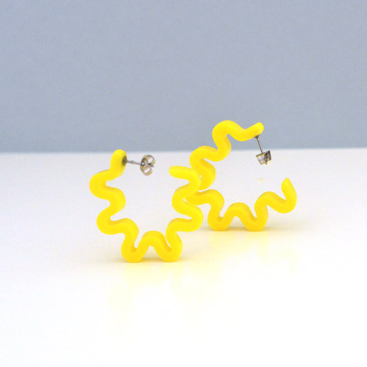 Yellow Ramen Hoops-Small