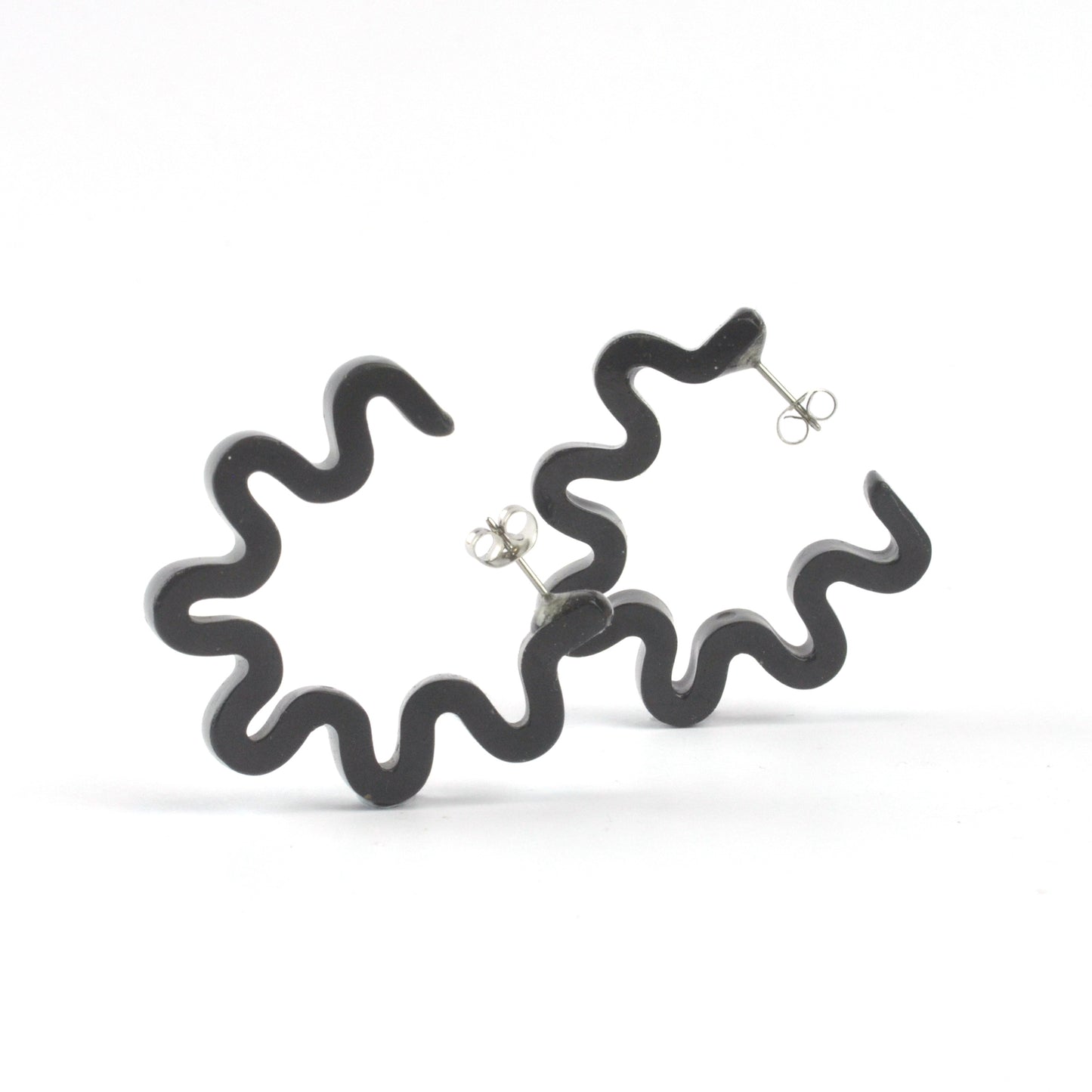 Black Ramen Hoops-Small