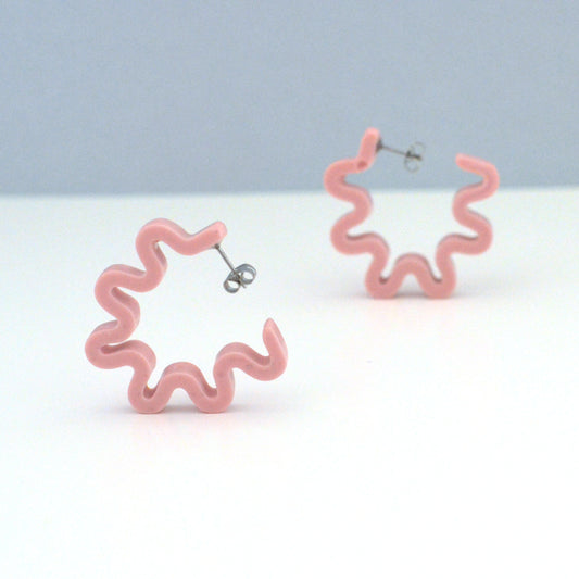 Pink Ramen Hoops-Small