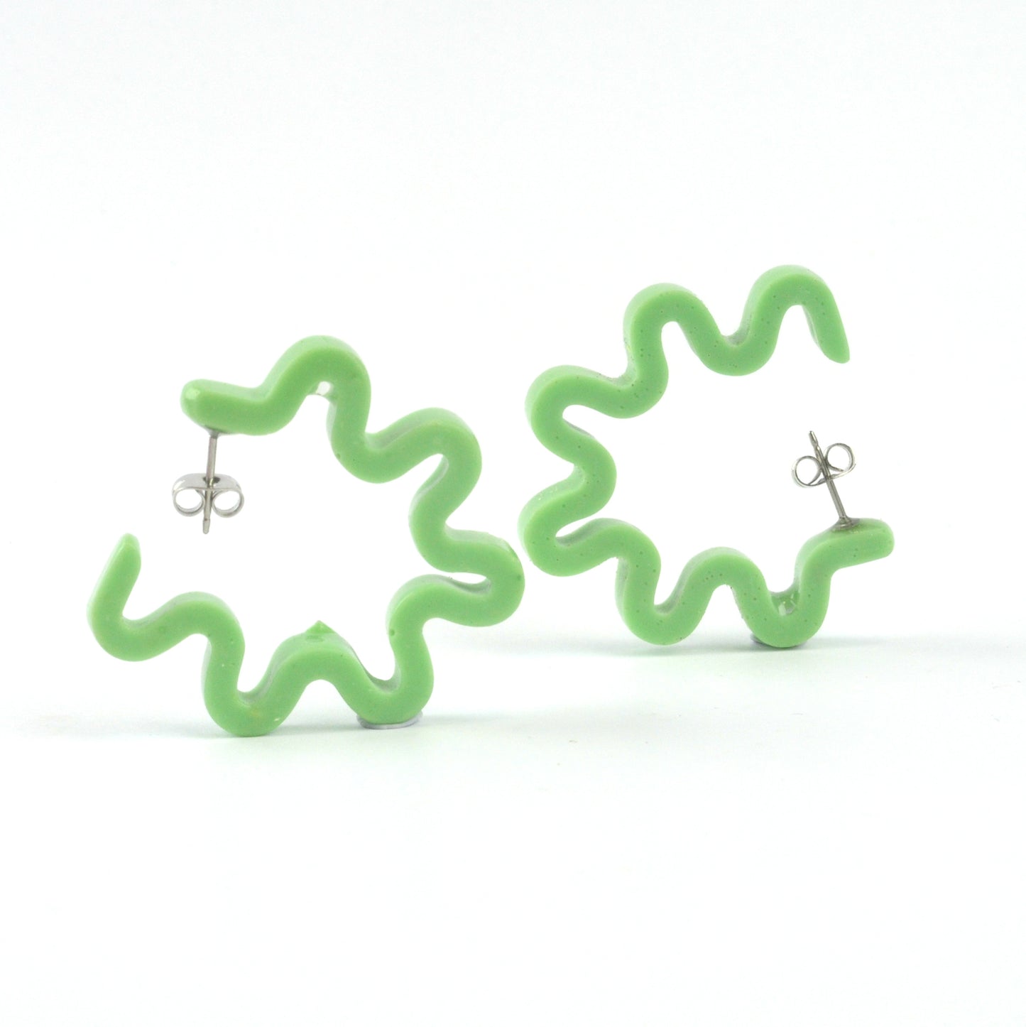 Mint Green Ramen Hoops-Small