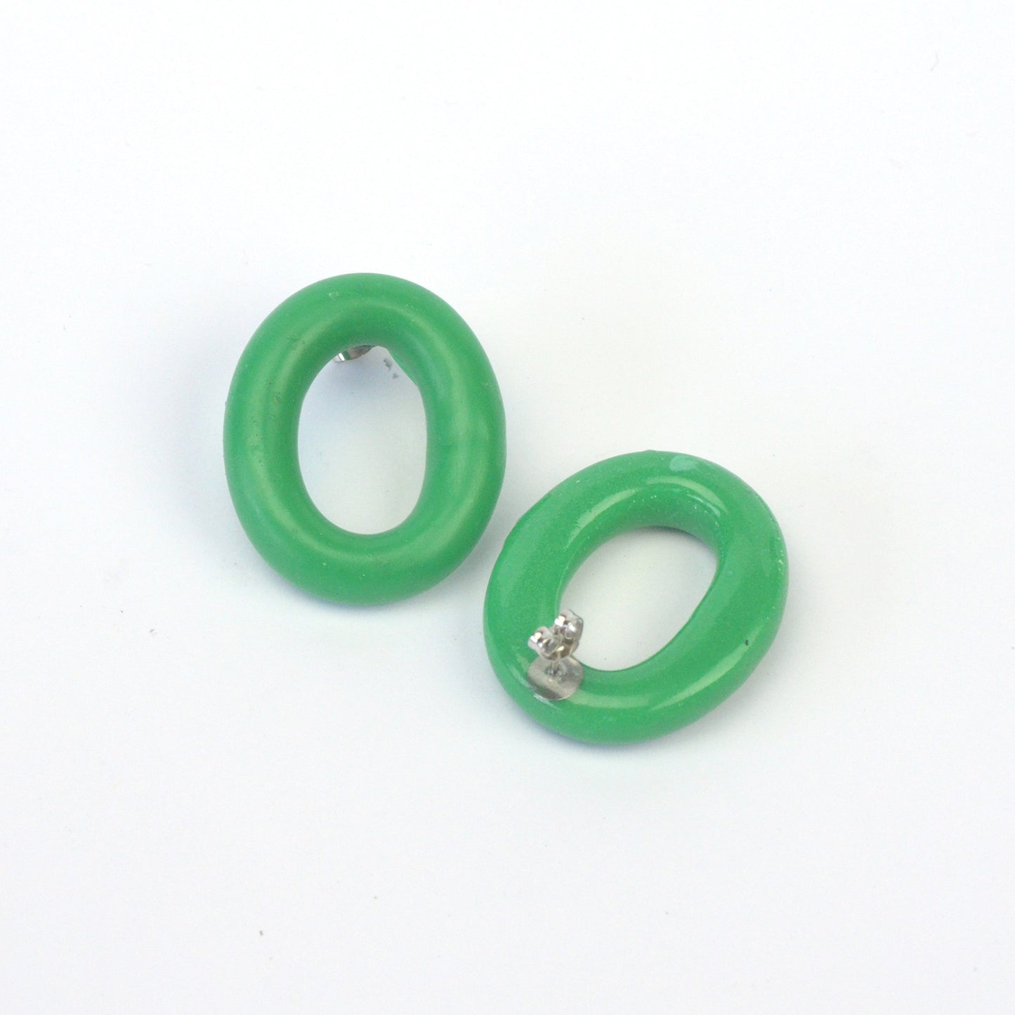 Matt Oval Studs