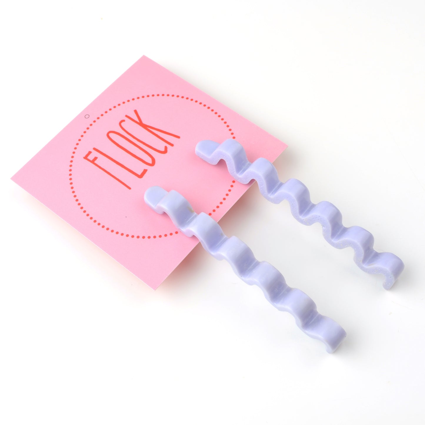 Large Ramen Studs - Lilac