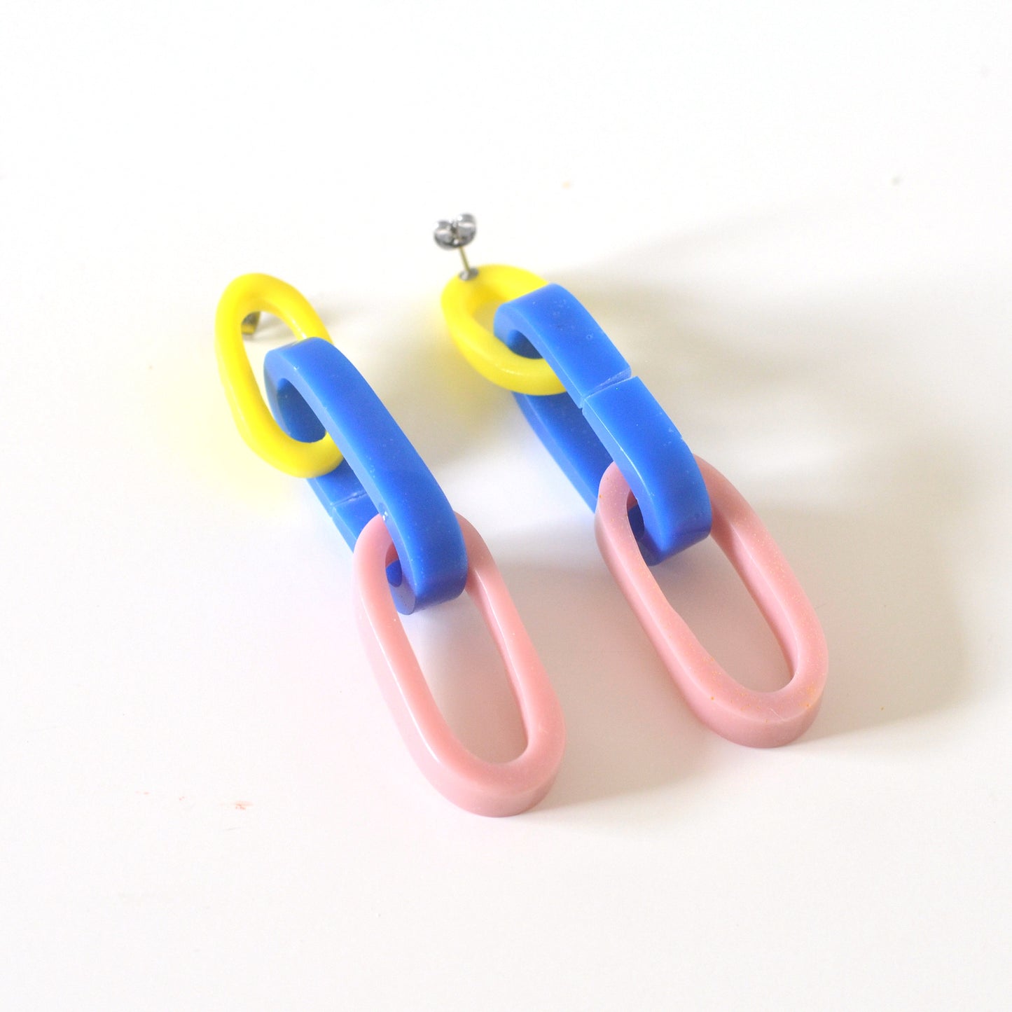 Taffy Long Link DROPS-Yellow/Blue/Pink
