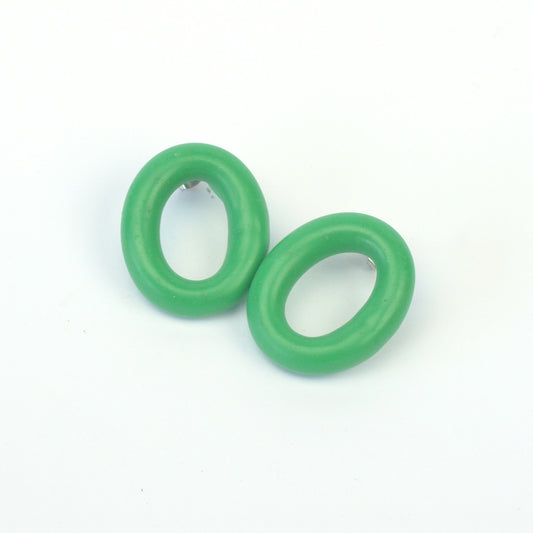 Matt Oval Studs