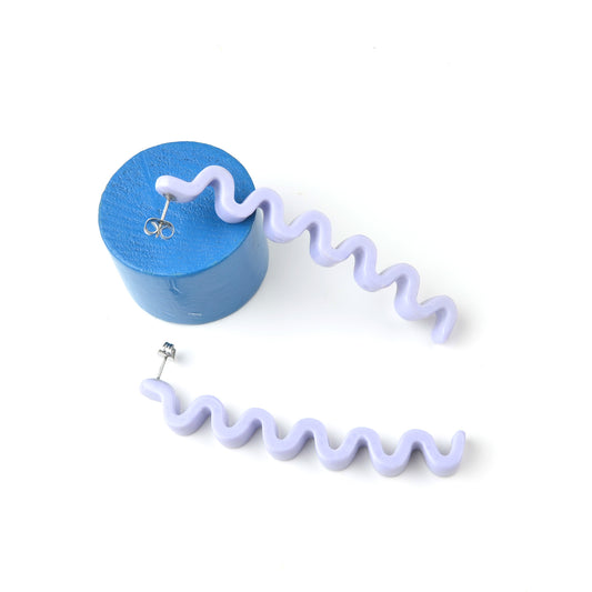 Large Ramen Studs - Lilac