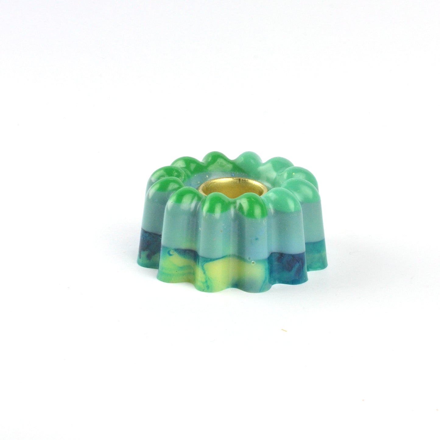 Jelly Candlestick Holder - One of a kind colour way