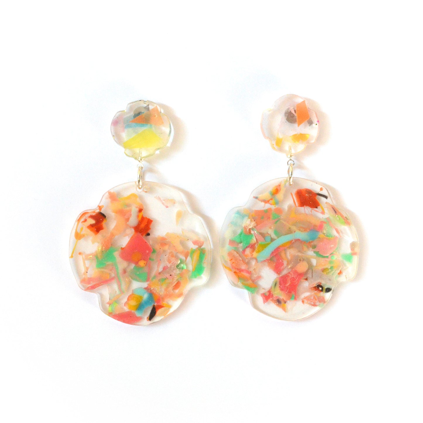 Collage Collection- Petal Pop Double Flower Drop-Med Top