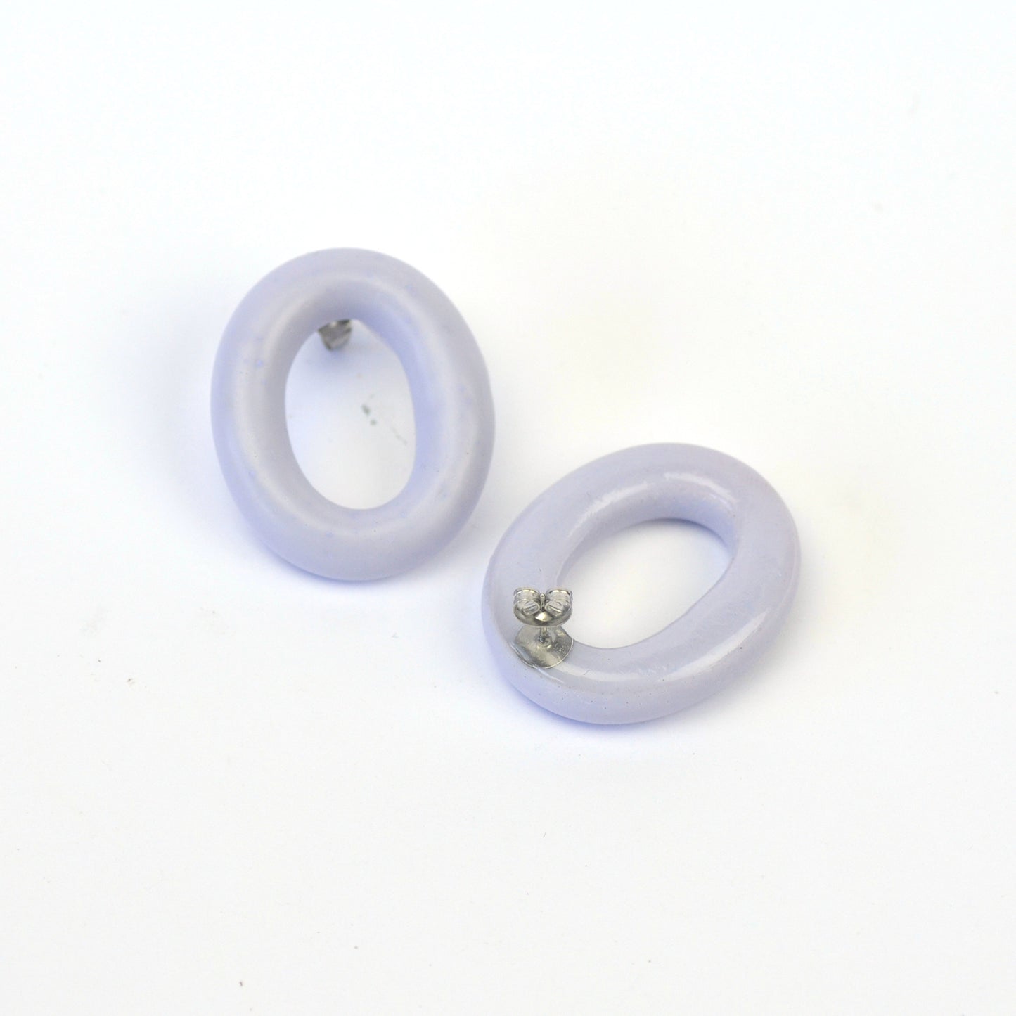 Matt Oval Studs