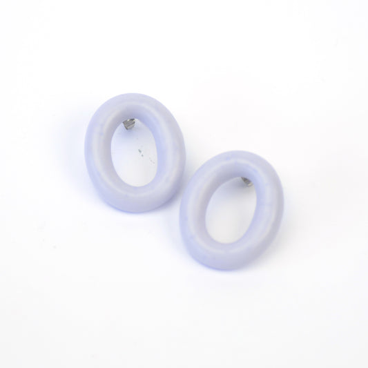 Matt Oval Studs