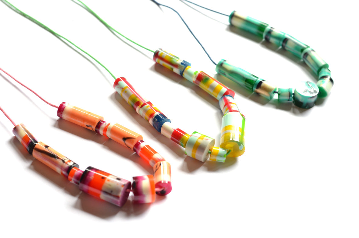 Tube Bead Necklace - One of a Kind